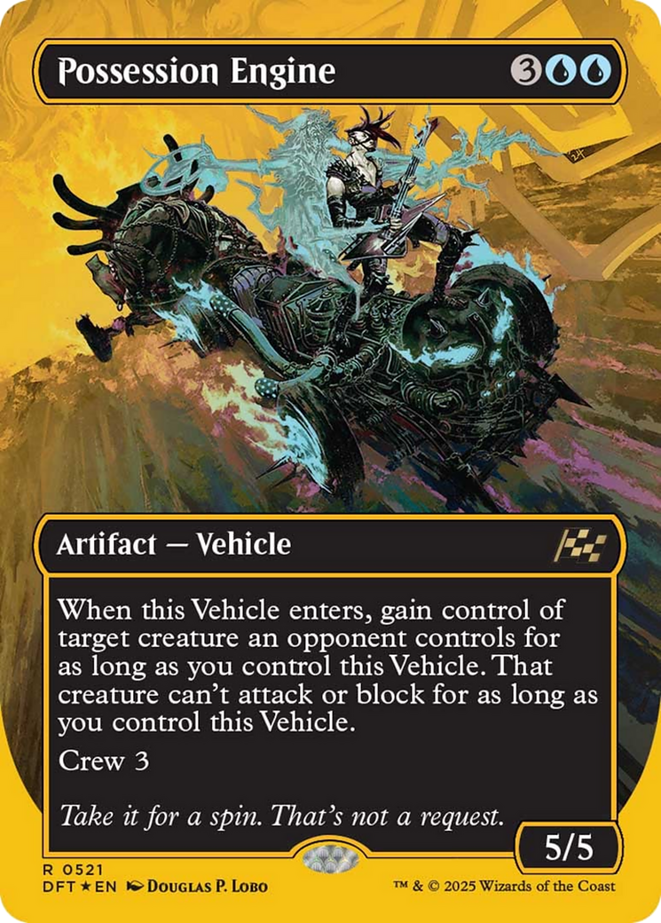 Possession Engine - Rare Artifact — Vehicle card from Aetherdrift