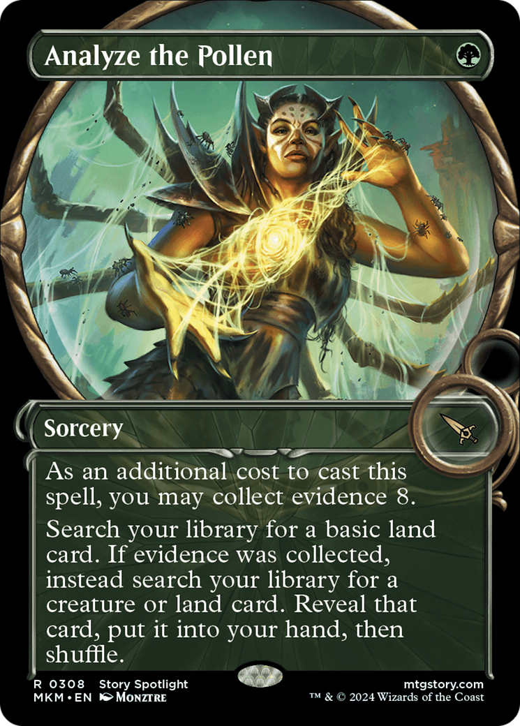 Analyze the Pollen - Rare Sorcery card from Murders at Karlov Manor