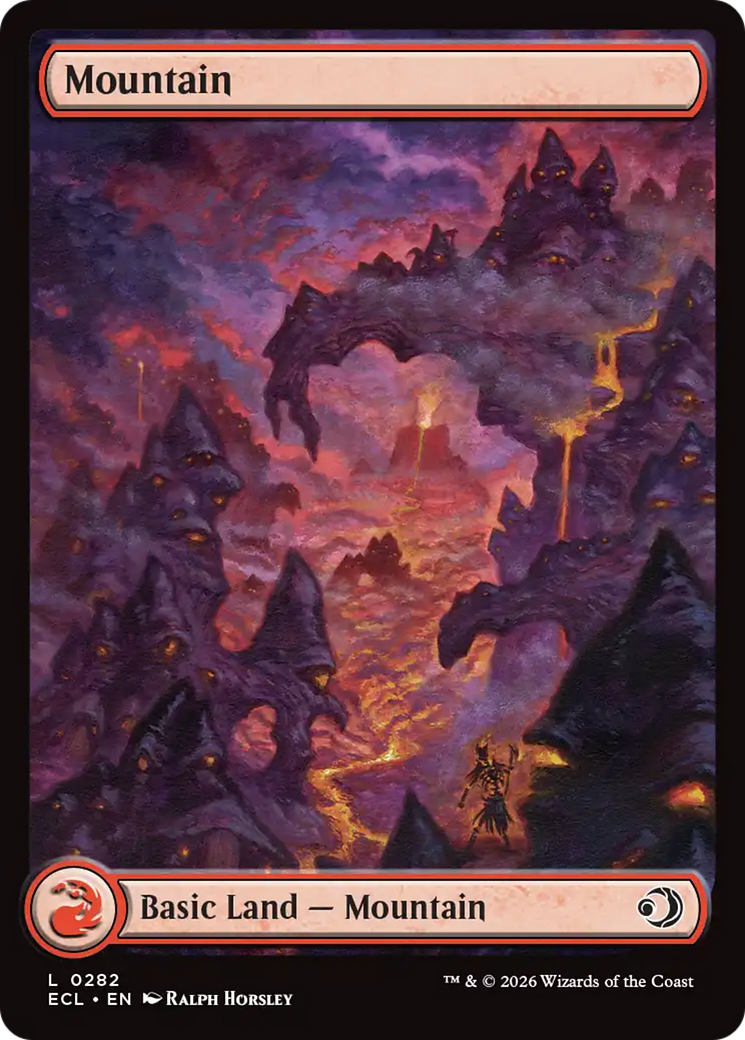Mountain - Common Basic Land — Mountain card from Lorwyn Eclipsed