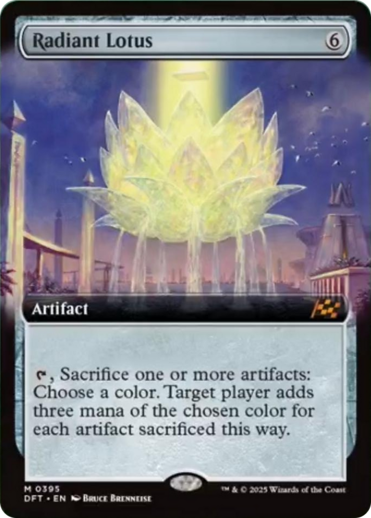 Radiant Lotus - Mythic Artifact card from Aetherdrift