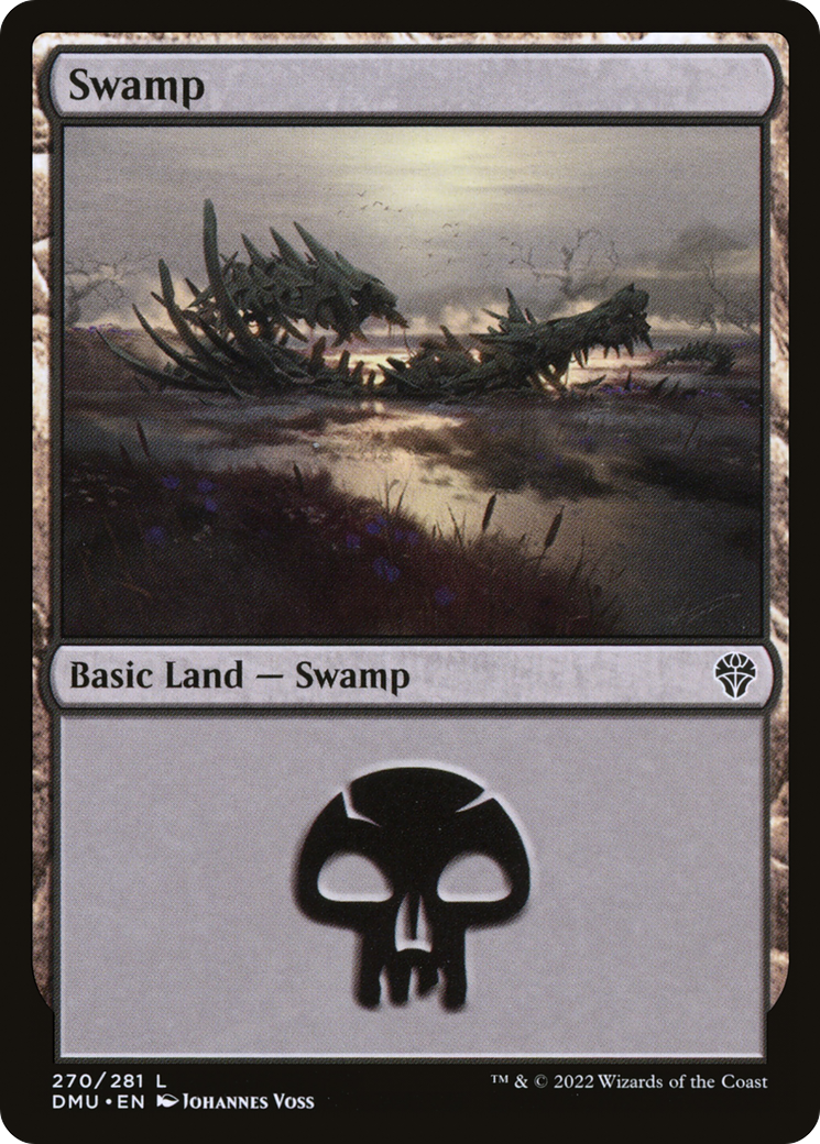 Swamp - Common Basic Land — Swamp card from Dominaria United