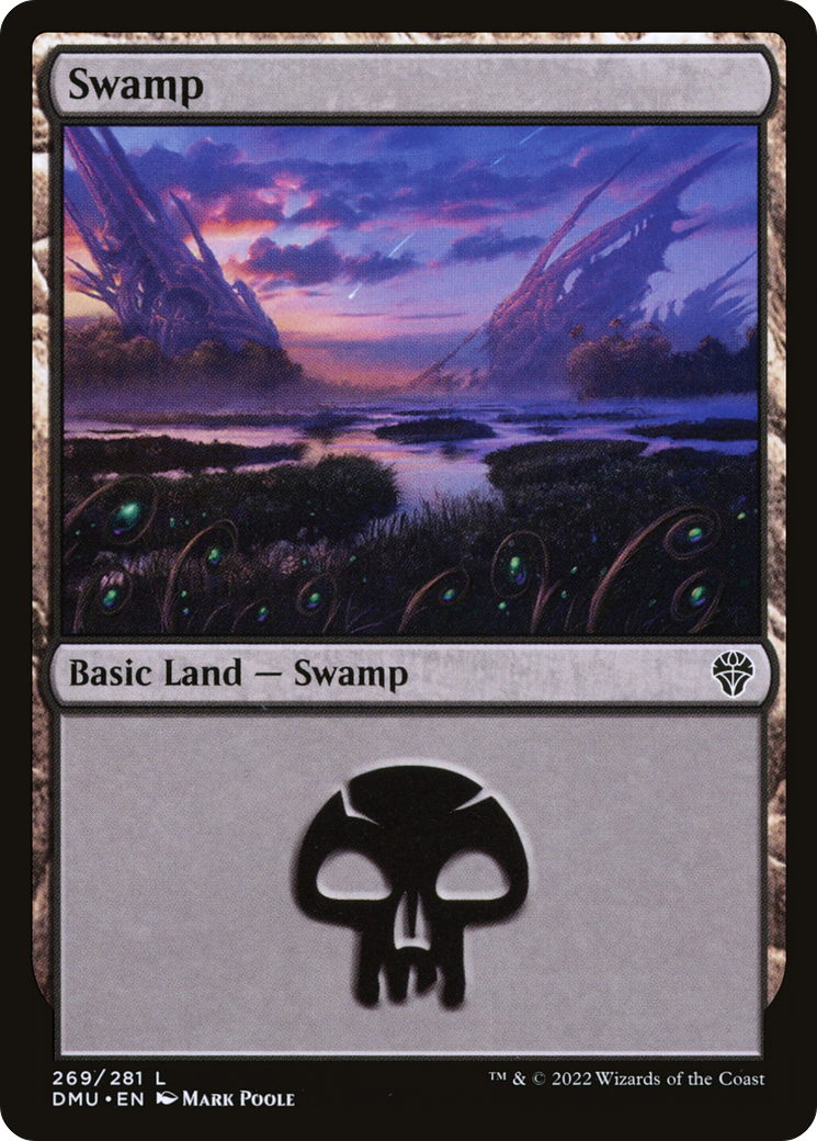 Swamp - Common Basic Land — Swamp card from Dominaria United
