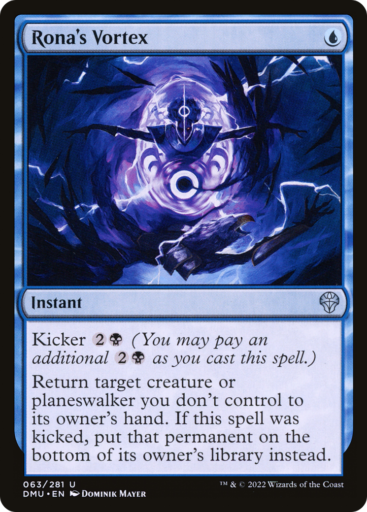 Rona's Vortex - Uncommon Instant card from Dominaria United